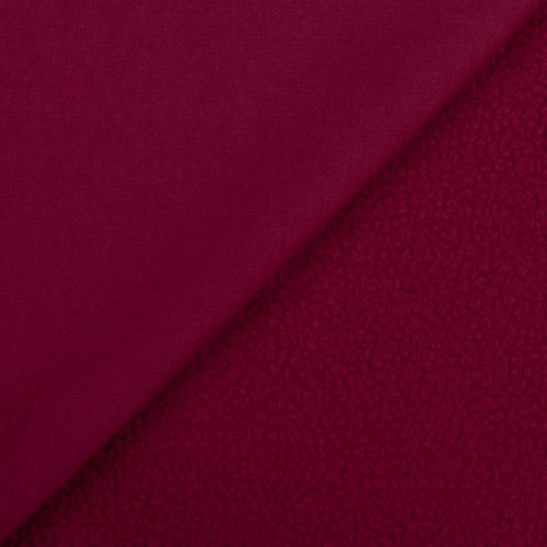 OUATÉ PELUCHE NORDIK REVERSIBLE ANTI BOULOCHAGE - CANNEBERGE