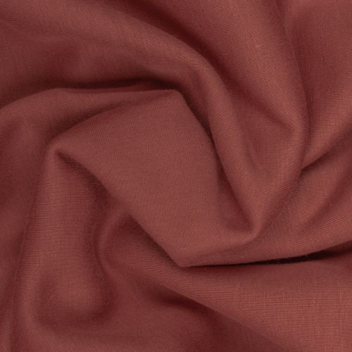 OUATÉ PELUCHE NORDIK REVERSIBLE ANTI BOULOCHAGE - TERRA COTTA