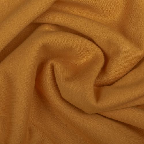 OUATÉ PELUCHE NORDIK REVERSIBLE ANTI BOULOCHAGE - MOUTARDE