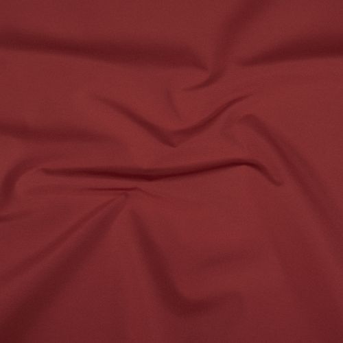 POPELINE POLY/COTON DWR - ROUGE