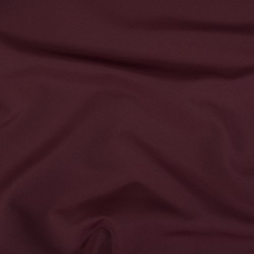 POPELINE POLY/COTON DWR - BORDEAUX