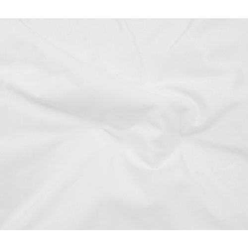 JERSEY DE COTON PERLA - BLANC