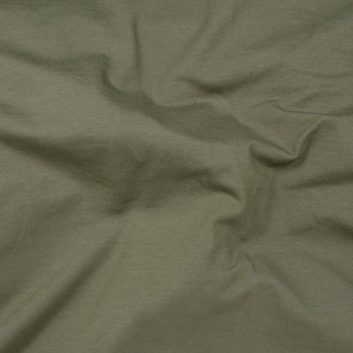 JERSEY DE COTON PERLA - OLIVE