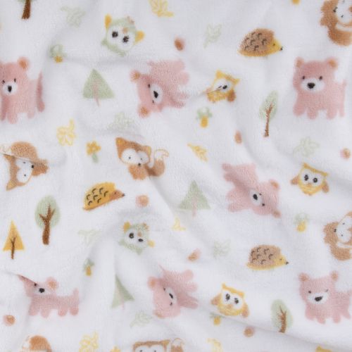 POLAR PELUCHE FORÊT - BLANC