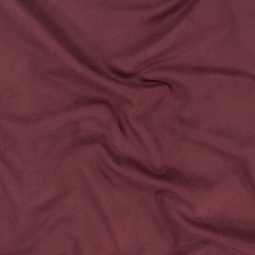 TRICOT DE SUEDE EXTENSIBLE - ROUGE VIN