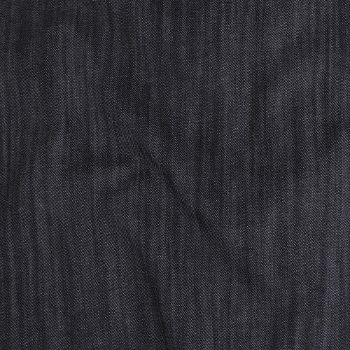 DENIM EXTENSIBLE FLAMMÉ BRUT - INDIGO