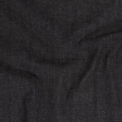 DENIM EXTENSIBLE FLAMMÉ BRUT - INDIGO