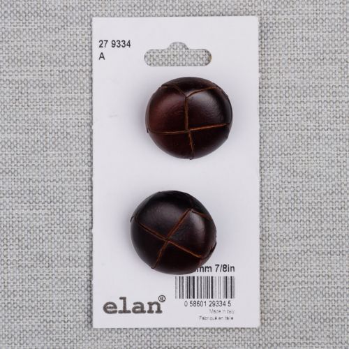 BOUTON ELAN - 23 MM TIGE BRUN PALE - ENS2