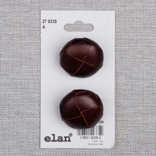 BOUTON ELAN - 25 MM TIGE BRUN PALE - ENS2