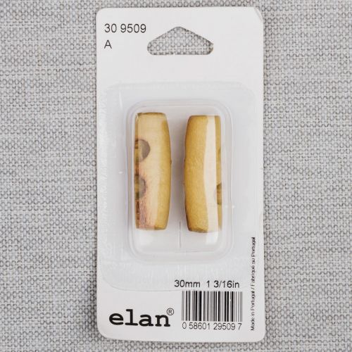 BOUTON ELAN - 30 MM BASCULE BOIS BRULE - ENS2
