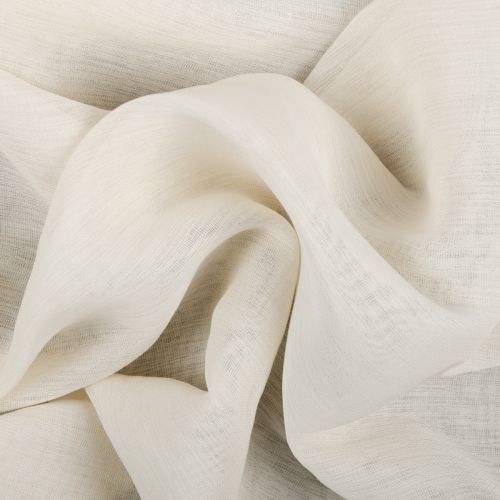 VOILE DÉCO CHECH 300 CM - IVOIRE