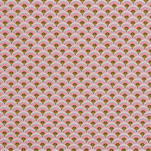 TISSU DÉCO WAZABI - ROSE