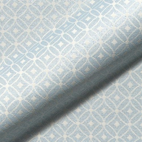 TISSU DÉCO RÉVERSIBLE ICE GRAPHIC BLUE