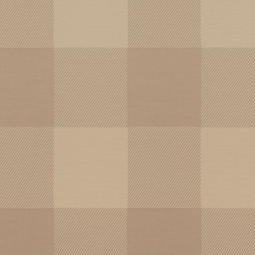 TISSU DÉCO CHECKS COSY - SABLE