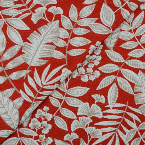 TISSU DÉCO VERDI - ROUGE