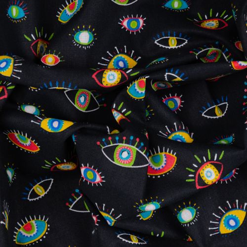 PERCALE REGARD - NOIR