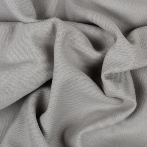 TISSU DÉCO SATIN DE COTON - GRIS