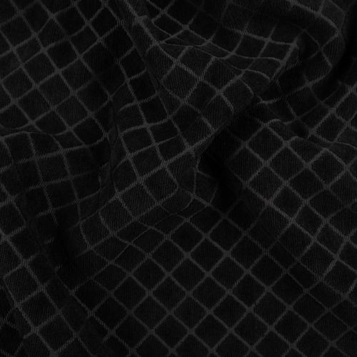 TISSU RECOUVREMENT WAFFLE - NOIR