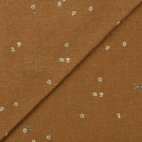 TISSU DÉCO DÉLICAT - ROUILLE