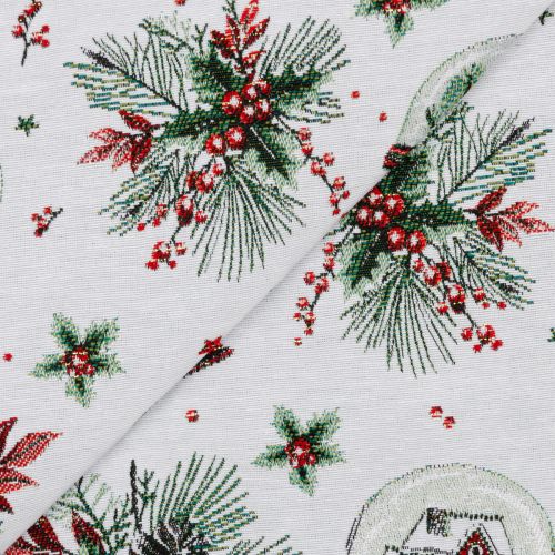 TISSU DÉCO MERVEILLE ALLOVER - FLOCON