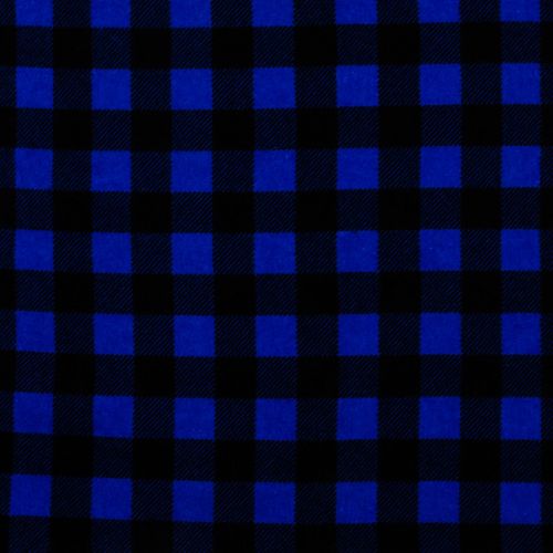 FLANELLETTE CARREAUX BUFFALO - BLEU