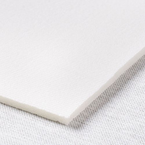 Tissu Entoilage Thermocollant Rigide Blanc au Mètre pour la