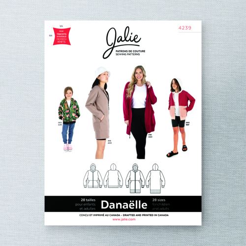 JALIE 4239 - CAPUCHE ZIPPÉE DANAËLLE