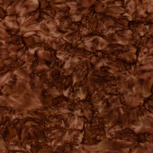 COTON BATIK SHADOWS PAR BANYAN BATIK - BRUN 35