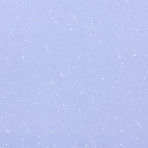 COTON LUCKY CHARM PAR GHAZAL RAZAVI POUR FIGO - SHOOTING STAR BLEU