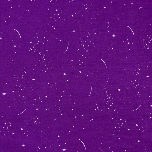 COTON LUCKY CHARM PAR GHAZAL RAZAVI POUR FIGO - SHOOTING STAR MAUVE