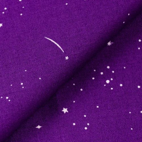 COTON LUCKY CHARM PAR GHAZAL RAZAVI POUR FIGO - SHOOTING STAR MAUVE
