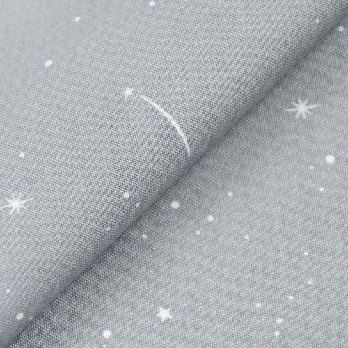 COTON LUCKY CHARM PAR GHAZAL RAZAVI POUR FIGO - SHOOTING STAR GRIS
