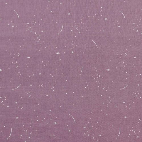 COTON LUCKY CHARM PAR GHAZAL RAZAVI POUR FIGO - SHOOTING STAR LAVANDE