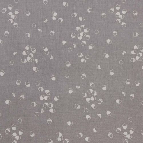 COTON LUCKY CHARM PAR GHAZAL RAZAVI POUR FIGO - ACORN GRIS
