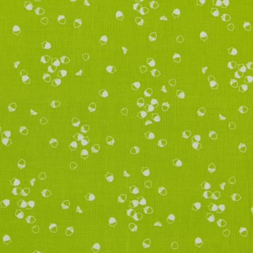 COTON LUCKY CHARM PAR GHAZAL RAZAVI POUR FIGO - ACORN VERT
