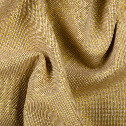 POPELINE DE COTON LIN ESSEX YARN DYED METALLIC PAR ROBERT KAUFMAN - CHAMEAU