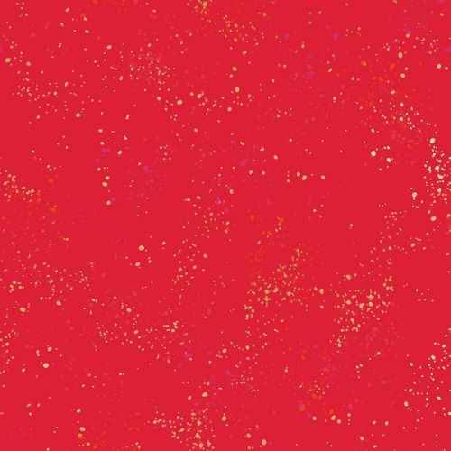 COTON SPECKLED PAR RASHIDA COLEMAN-HALE POUR RUBY STAR SOCIETY - ÉCARLATE