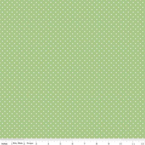 COTON SWISS DOTS PAR RILEY BLAKE - VERT