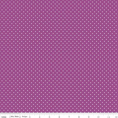 COTON SWISS DOTS PAR RILEY BLAKE - MAUVE