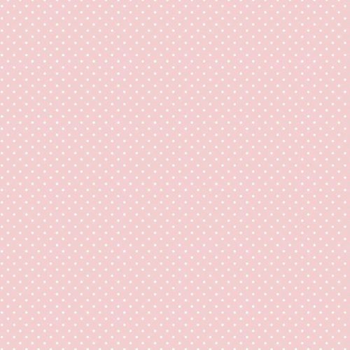 COTON SWISS DOTS PAR RILEY BLAKE - ROSE POUDRE