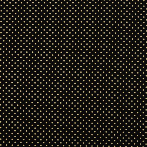 COTON SWISS DOTS PAR RILEY BLAKE - NOIR OR
