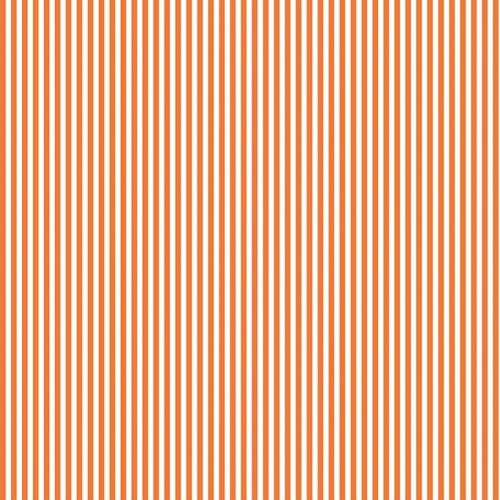 COTON RAYURES 1/8 PO PAR RILEY BLAKE - RILEY ORANGE