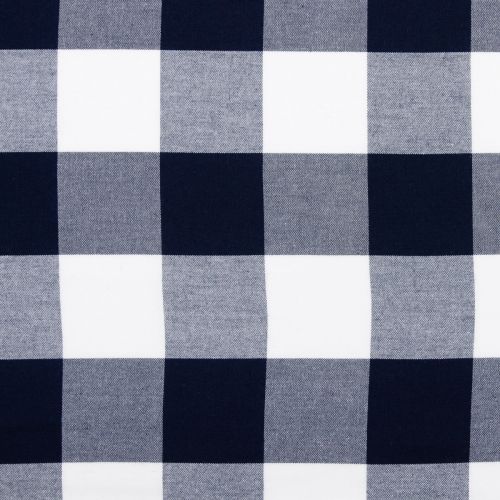 COTON CAROLINA GINGHAM PAR ROBERT KAUFMAN - 2'' TISSÉ MARINE