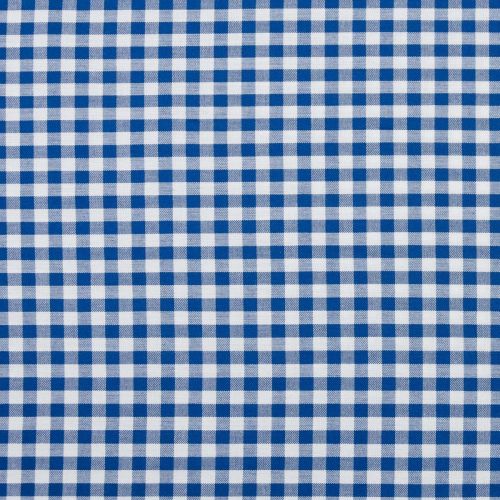 COTON CAROLINA GINGHAM PAR ROBERT KAUFMAN - 1/4'' TISSÉ ROYAL