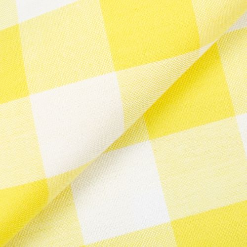 COTON CAROLINA GINGHAM PAR ROBERT KAUFMAN - 1'' TISSÉ SUNFLOWER