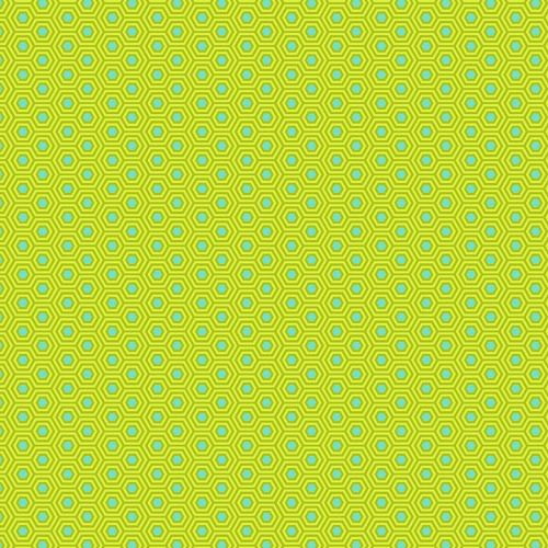 COTON TULA'S TRUE COLORS PAR TULA PINK POUR FREESPIRIT - HEXY CHAMELEON
