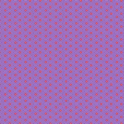 COTON TULA'S TRUE COLORS PAR TULA PINK POUR FREESPIRIT - HEXY FIRE FISH