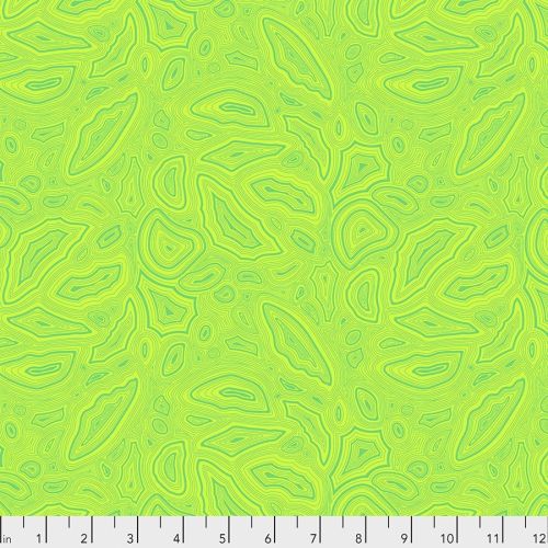 COTON TULA'S TRUE COLORS PAR TULA PINK POUR FREESPIRIT - MINERAL PÉRIDOT