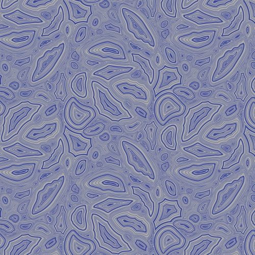 COTON TULA'S TRUE COLORS PAR TULA PINK POUR FREESPIRIT - MINERAL SAPHIR