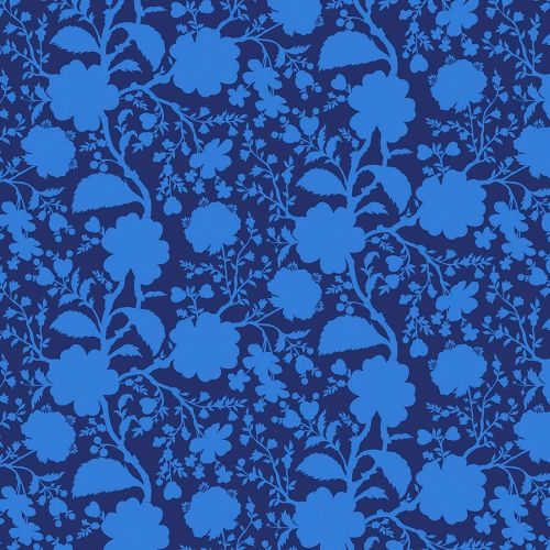 COTON TULA'S TRUE COLORS PAR TULA PINK POUR FREESPIRIT - WILDFLOWER ANEMONE